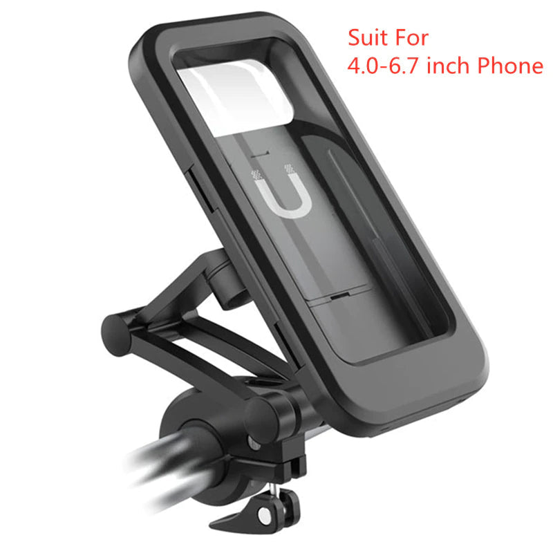 Adjustable Waterproof Motorcycle Bicycle Phone Holder