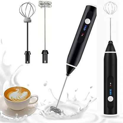 Rechargeable Electric Coffee Mixer Egg